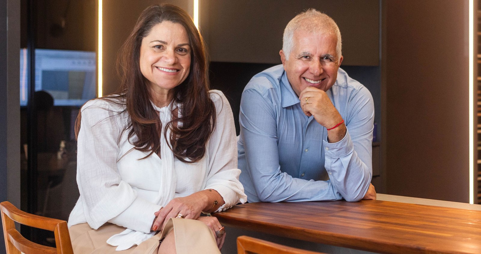 Bira e Lu, proprietários da Todeschini Alto da Lapa.