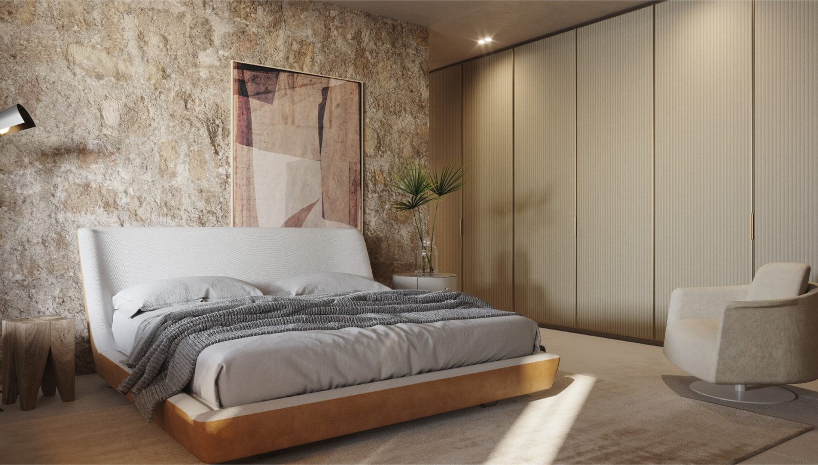 Dormitório planejado Todeschini, com armários e organização otimizada.